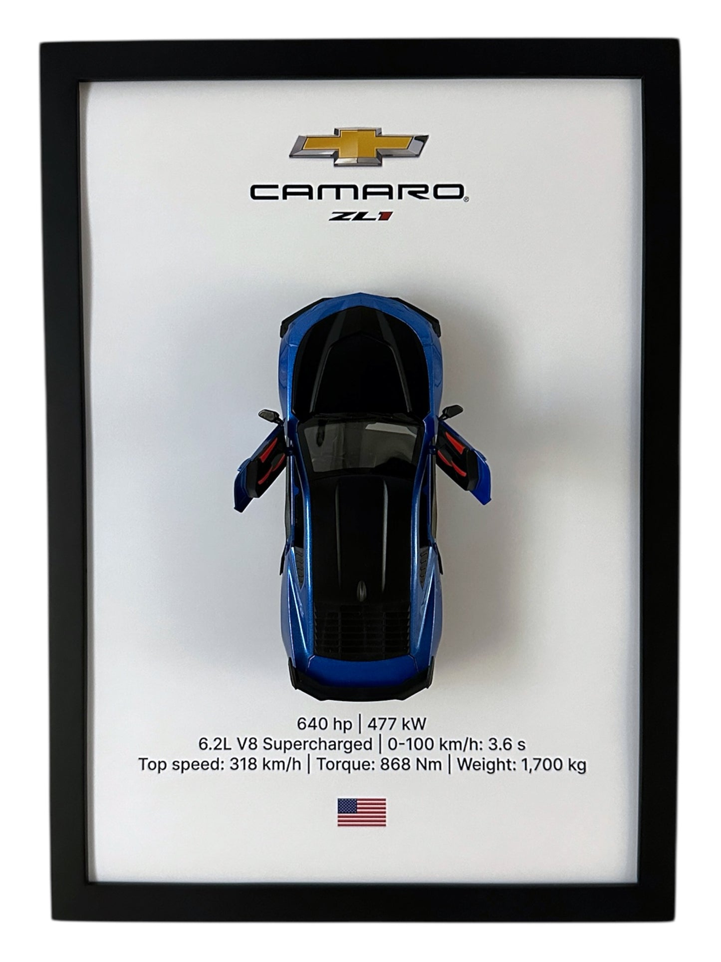 Camaro ZL1 Frame – White Background