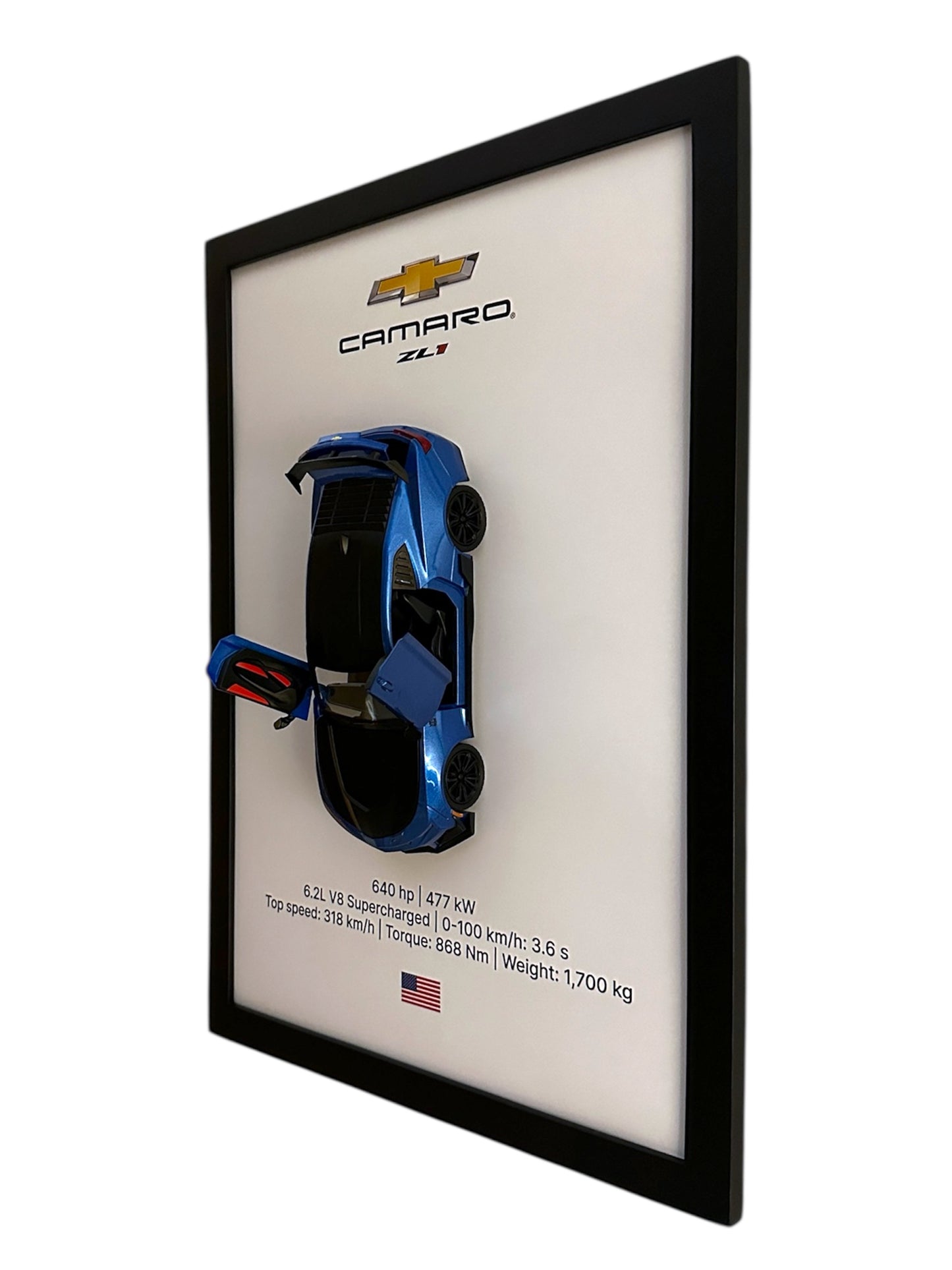 Camaro ZL1 Frame – White Background