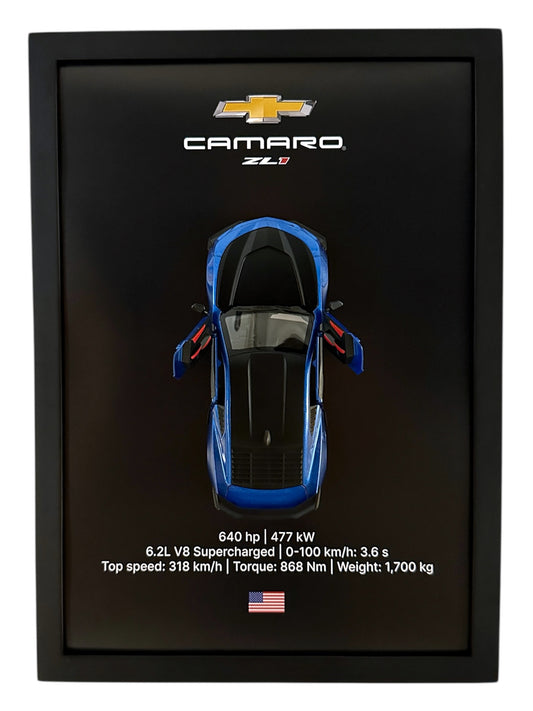 Camaro ZL1 Frame – Black Background