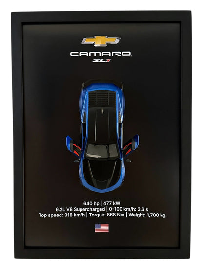 Camaro ZL1 Frame – Black Background