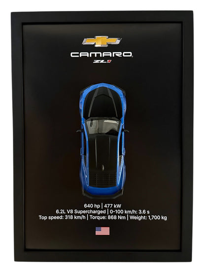 Camaro ZL1 Frame – Black Background