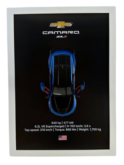 Camaro ZL1 Frame – Black Background