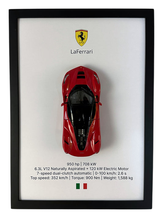 LaFerrari Frame – White Background