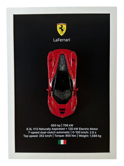 LaFerrari Frame – Black Background
