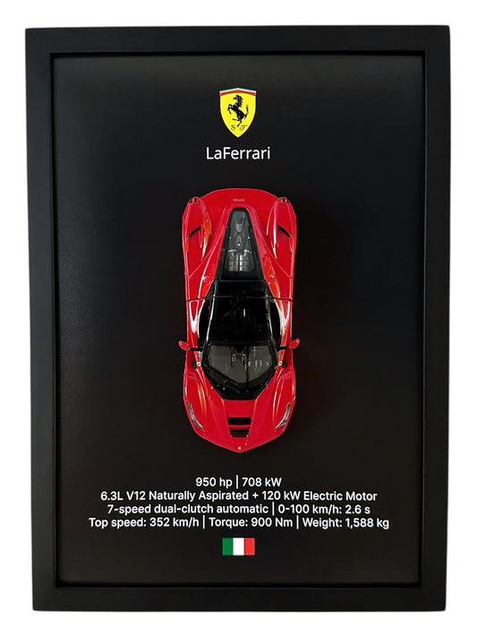 LaFerrari Frame – Black Background